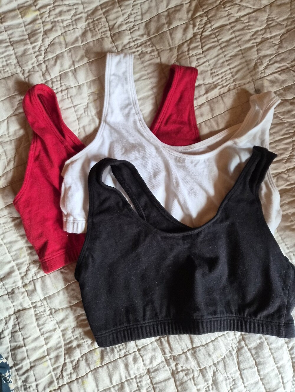 3 Pack FRUIT OF THE LOOM SPORTS BRAS